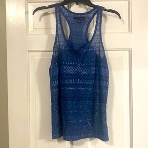 Blue tank